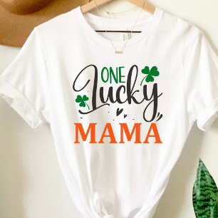 T-Shirt Dia de São Patrício De Mamãe Feliz