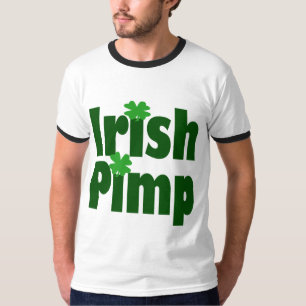 T-shirt Dia de São Patrício engraçado do Irish Pimp