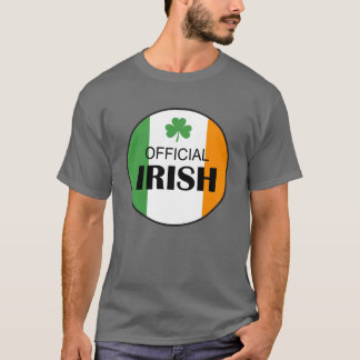 T-Shirt Dia de São Patrício Tee Oficial Irlandês