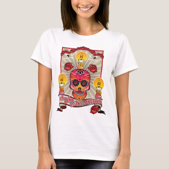 T-shirt Dia do morto (Frente)