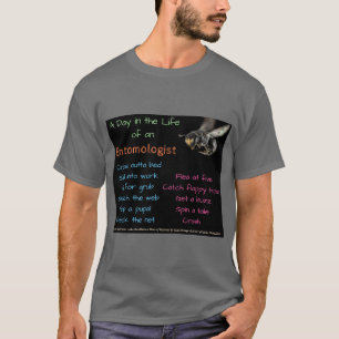 T-shirt Dia dos Entomologistas (Revisado) por RoseWrites