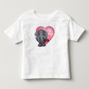 T-shirt Dia dos namorados do elefante