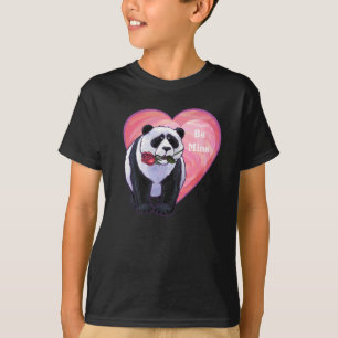 T-shirt Dia dos Namorados do Urso Panda