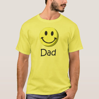 T-shirt Dia dos pais feliz!
