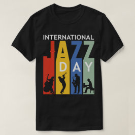 T-shirt Dia Internacional do Jazz