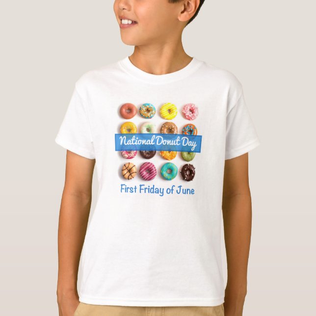 T-shirt Dia Nacional da Rosquinha (Frente)