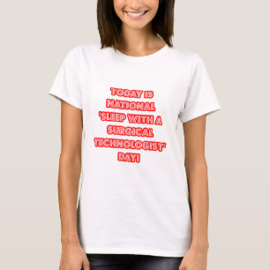 T-shirt Dia Nacional do Sono com Tecnologia Cirúrgica