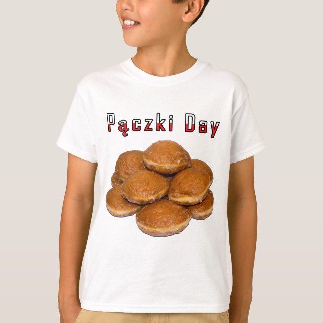 T-shirt Dia Paczki (Frente)