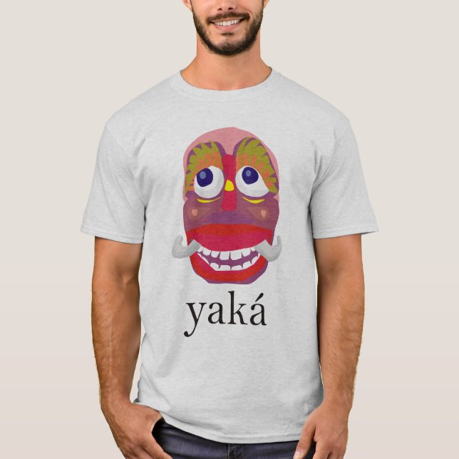 T-shirt Diabo cingalês (YAKA) (Frente)