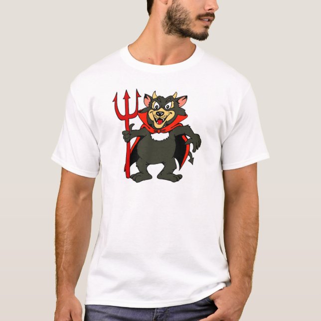 T-shirt Diabo de Tassie (Frente)