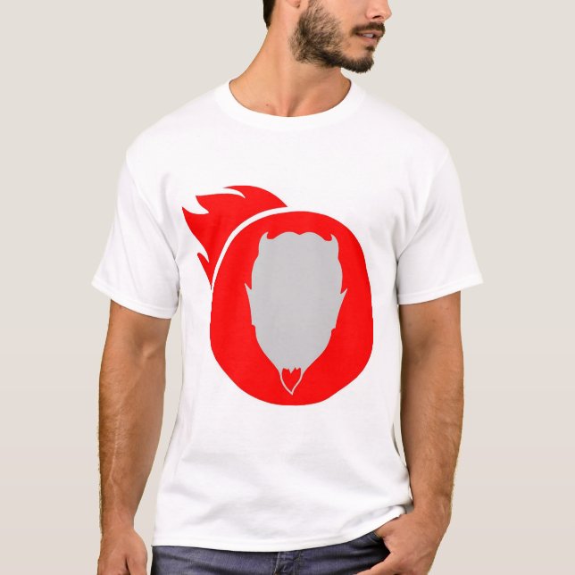 T-shirt Diabo vermelho (Frente)