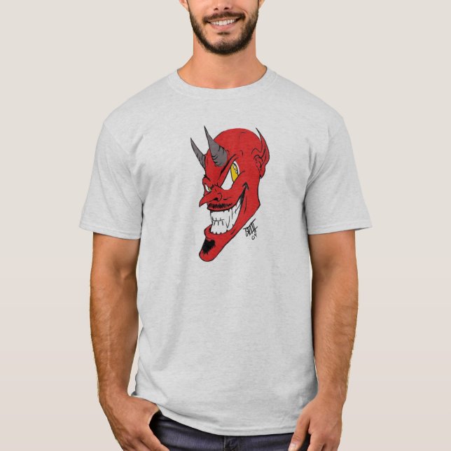 T-shirt Diabo vermelho (Frente)