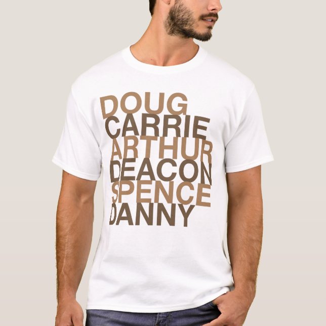 T-shirt Diácono de Doug Carrie Arthur (Frente)
