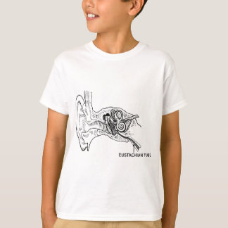 T-shirt Diagrama da orelha