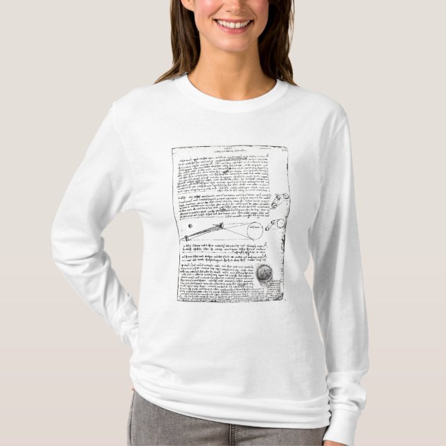 T-shirt Diagramas astronômicos (Frente)