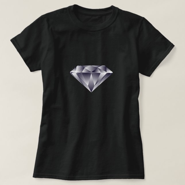 T-shirt Diamante (Frente do Design)