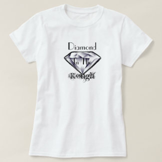 T-shirt DIAMANTE no T das Áspero-Senhoras