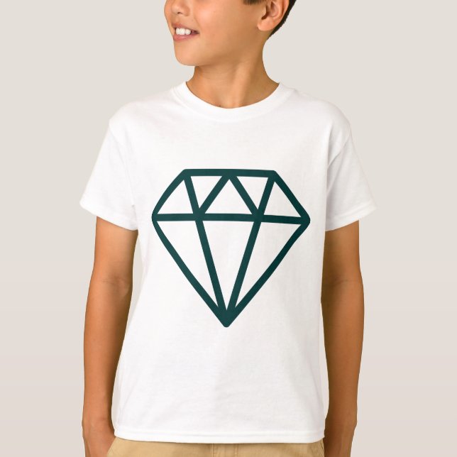 T-shirt Diamante Simples (Frente)