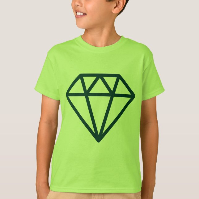 T-shirt Diamante Simples (Frente)