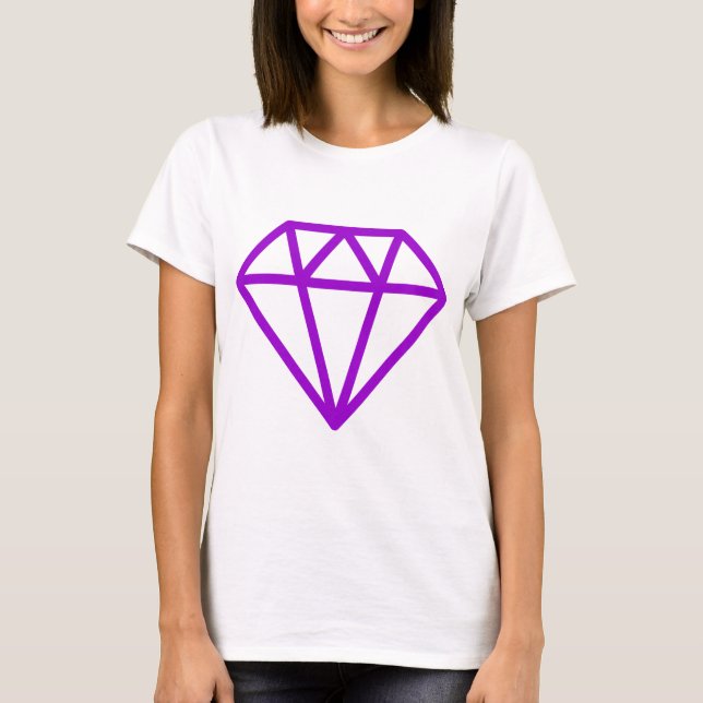 T-shirt Diamante Simples (Frente)