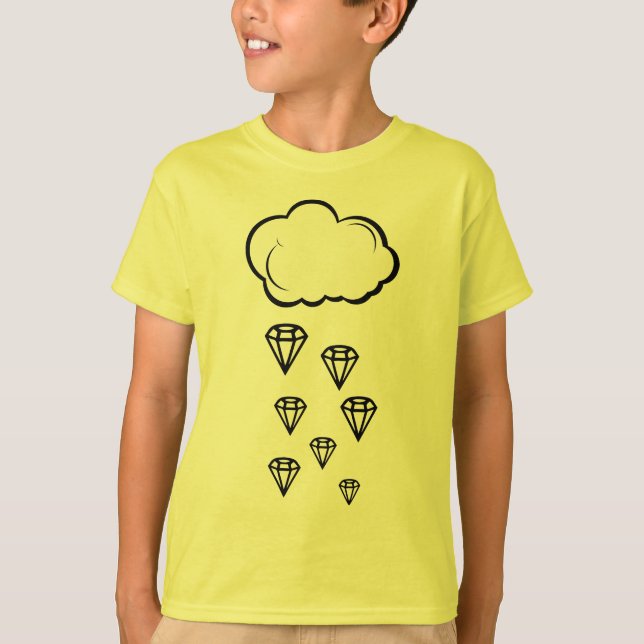 T-shirt Diamond rain (Frente)
