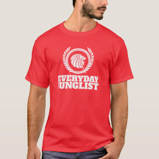 T-shirt diário de Junglist - cilindro de DNB &