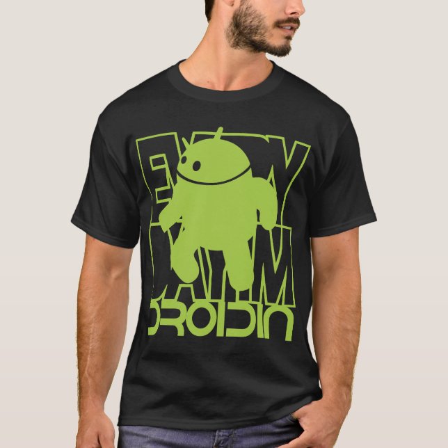 T-shirt Diário eu sou Droidin (Frente)
