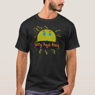 T-shirt dias ensolarados adiante