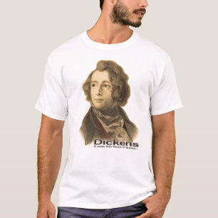 T-shirt Dickens-Melhor do camisa-sepia das épocas