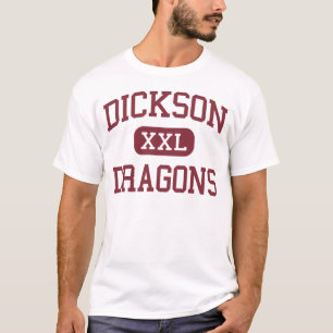 T-shirt Dickson - dragões - meio - Dickson Tennessee