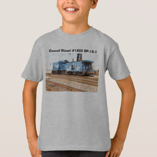 T-shirt Diesel #1633 GP-15-1 de Conrail