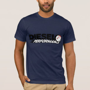 T-shirt diesel do desempenho