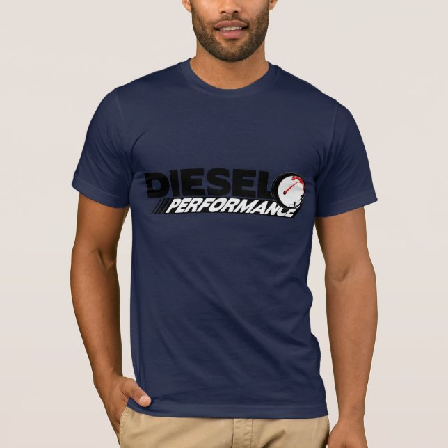 T-shirt diesel do desempenho (Frente)