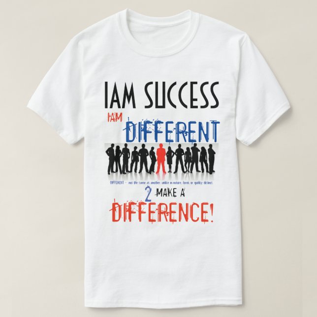T-Shirt DIFERENTE (Frente do Design)