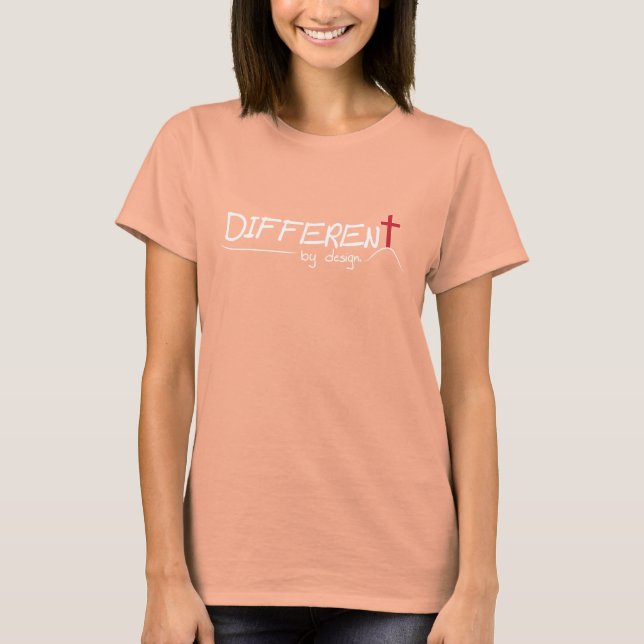 T-shirt Diferente por Design (Frente)