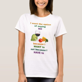 T-SHIRT DIGA NÃO
