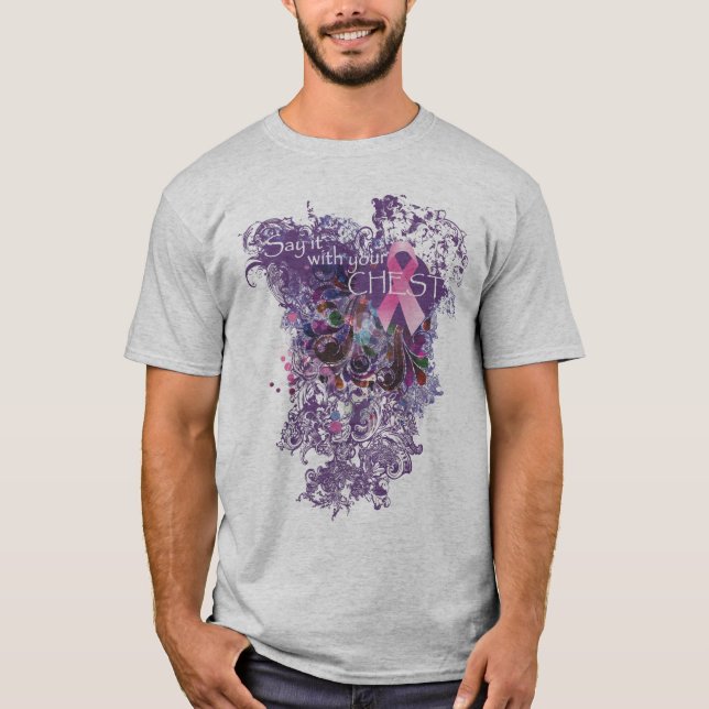 T-shirt Diga-o com sua caixa M2 (Frente)