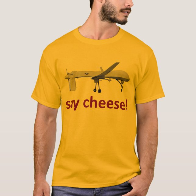T-shirt diga queijo! (Frente)