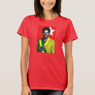 T-shirt Dilma Presidente Brasil 2014 Eleções