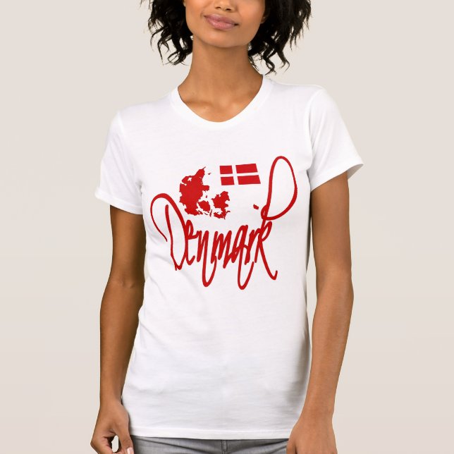 T-shirt Dinamarca (Frente)