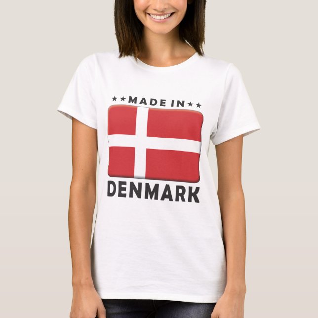 T-shirt Dinamarca fez (Frente)