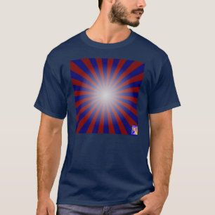 T-shirt dinâmico do Luminância-Inclinação
