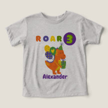 T-Shirt Dino-tastic Festa de aniversário Toddler