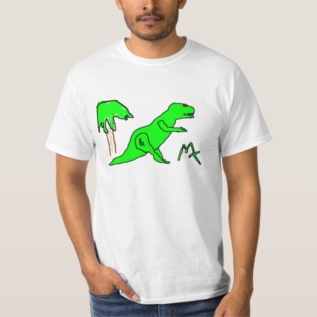 T-shirt dinosauraus (Frente)