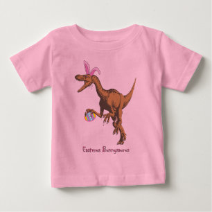 T-shirt dinossauro da páscoa