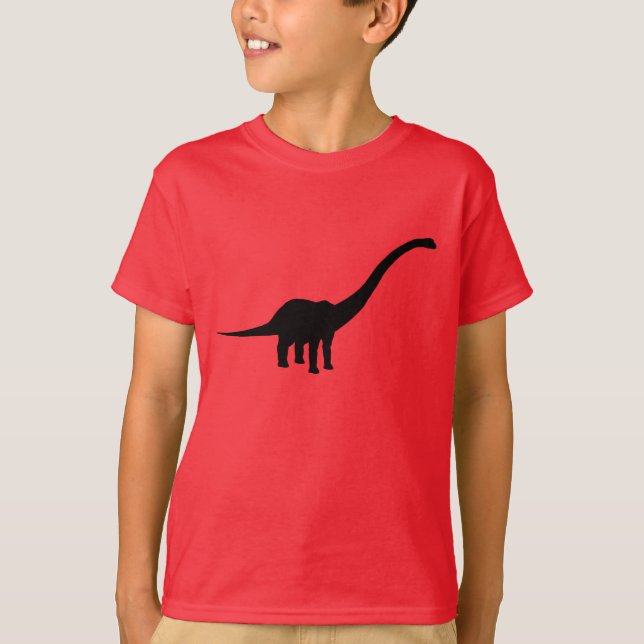 T-shirt Dinossauro de Dino do Barosaurus (Frente)