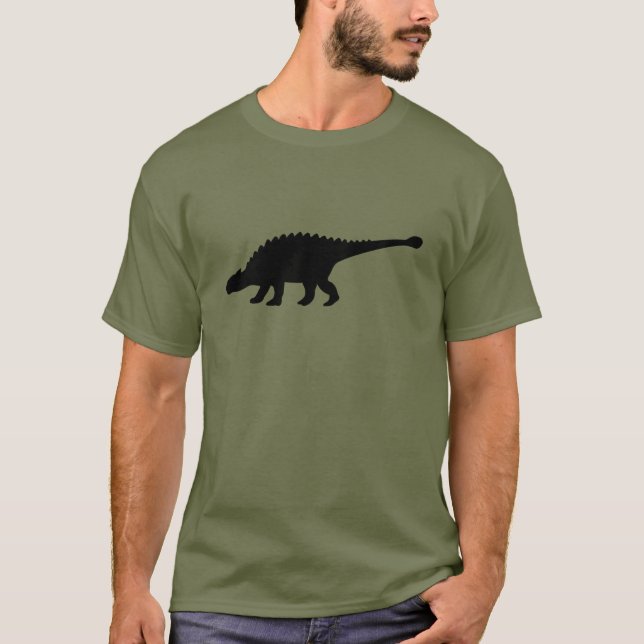 T-shirt Dinossauro do Ankylosaurus (Frente)