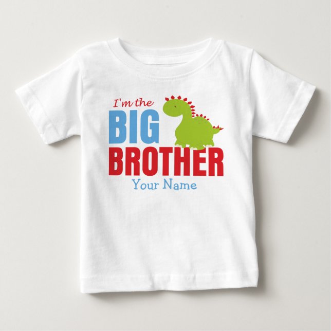 T-shirt Dinossauro do Big Brother Personalizado (Frente)
