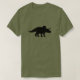 T-shirt Dinossauro do Triceratops (Frente do Design)