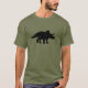 T-shirt Dinossauro do Triceratops (Frente)
